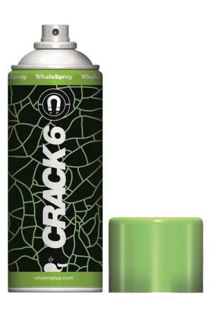 WhaleSpray 1827S0020 Crack 6 NDT Fluorescent Magnetic Particles 10.08oz Aerosol Spray - 12/Case Limited Offer