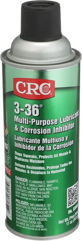 New Release CRC 03005 3-36 Multipurpose Lubricant & Corrosion Inhibitor 11 Oz