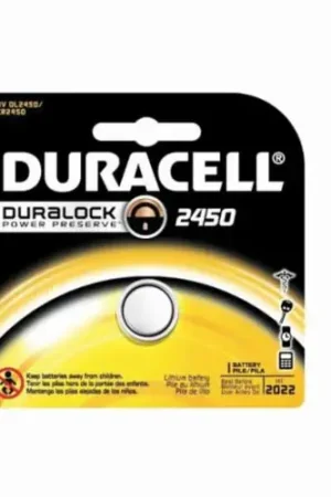Duracell DL2450BPK Coin Battery 3.0 Volt Lithium 2450 Battery Replacement Best Seller