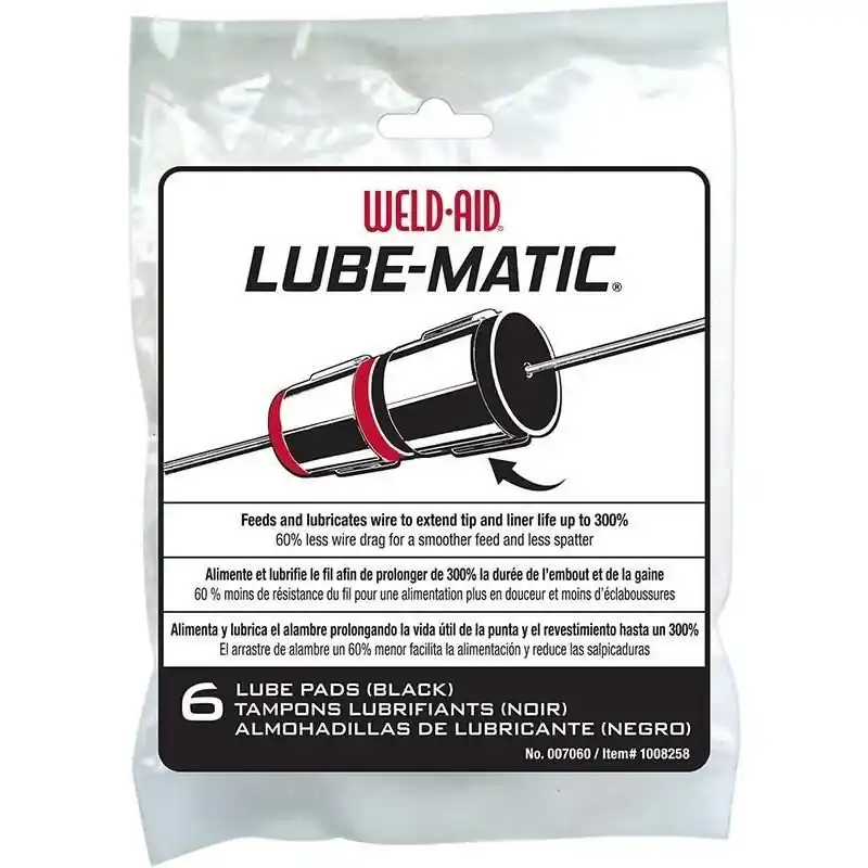 Weld-Aid WEL007060 Lube-Matic Kleener Pads, 6/Pack Hot Picks
