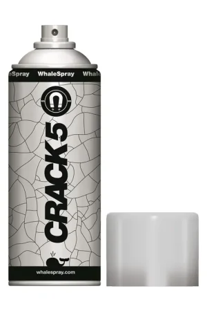 Today Only WhaleSpray 1826S0020 Crack 5 NDT Contrast Lacquer Magnetic 10oz Aerosol, 12/CS