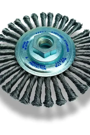 All-Pro SB-48042B Stringer Bead Wheel 4.5 Inch 32 Knot 0.020 Inch Steel Bulk Reduced Price