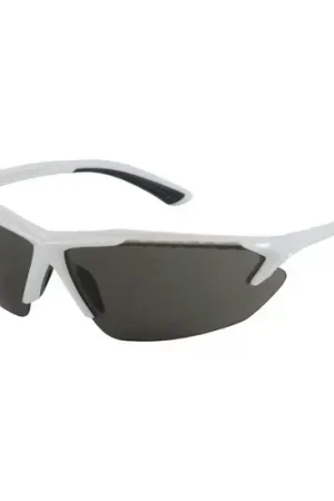 Trending 250-48-0021 PIP Blizzard Eyewear,Gray Poly Lens,Semi-Rimless White Frame