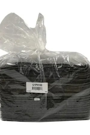 Discount Fytertech U1PH100 Essentials 15 inches x 18 inches Universal Single Ply Heavyweight Sorbent Pads - 100 Count