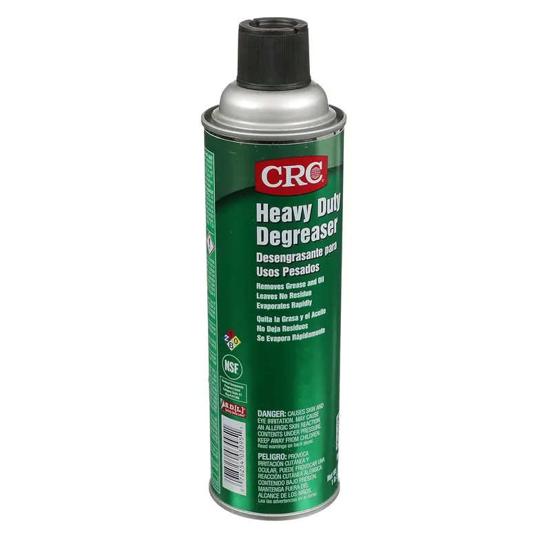 Crafted CRC 03095 Heavy Duty Degreaser 19 oz Aerosol Can Clear 12-Pack