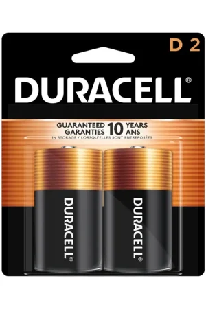 Coppertop MN1300B2Z Alkaline Battery, D, Coppertop, 2PK Secure Checkout
