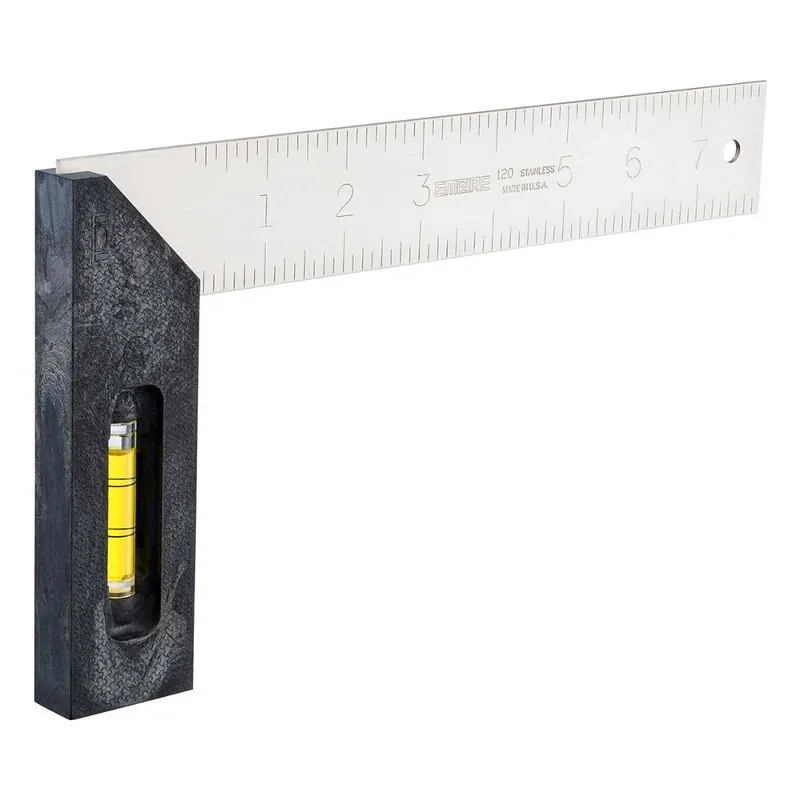 Top Pick 120 Empire 8" True Blue Polysteel Try Square