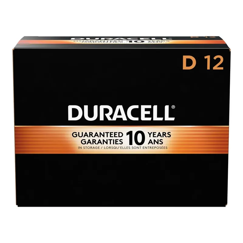 Luxury Coppertop mn1300 Alkaline Battery D 12pk