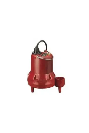 New Release Liberty Pumps LE52M-2 Manual Submersible Sewage Pump 208/230V 1/2 HP 25 ft Cord