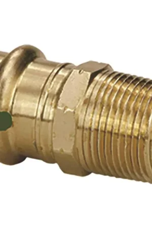 Big Sale Viega 79215 ProPress Adapter 1/2 x 1/2 Bronze Lead-Free Male Press NPT