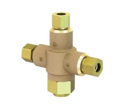 Latest Acorn ST70-38 3/8 in. Comp Brass Thermostatic Lavatory Valve