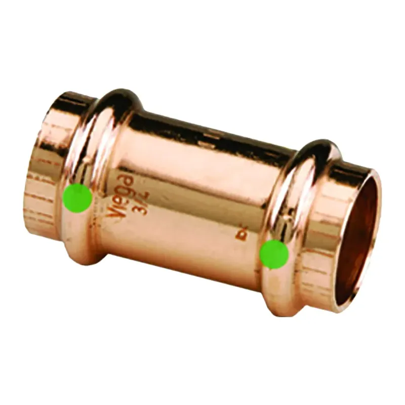 Get Yours Viega 78057 ProPress Coupling With Stop 1 Inch Copper