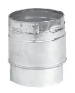 Special Discount Metal-Fab 3MDC 3 in Round Draft Hood Connector
