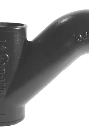 Best Choice Tyler Pipe 008903 DWV Combination Wye and Bend 6 x 6 x 4 in No-Hub Cast Iron