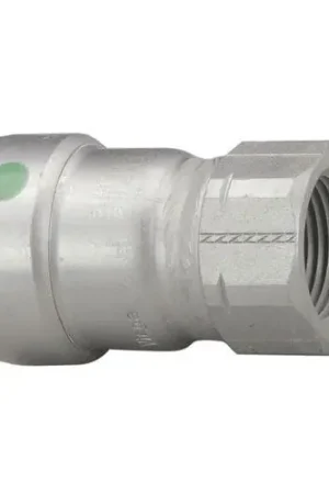 Shop Now Viega 25135 MegaPress Carbon Steel Female Adapter, 3/4 Inch