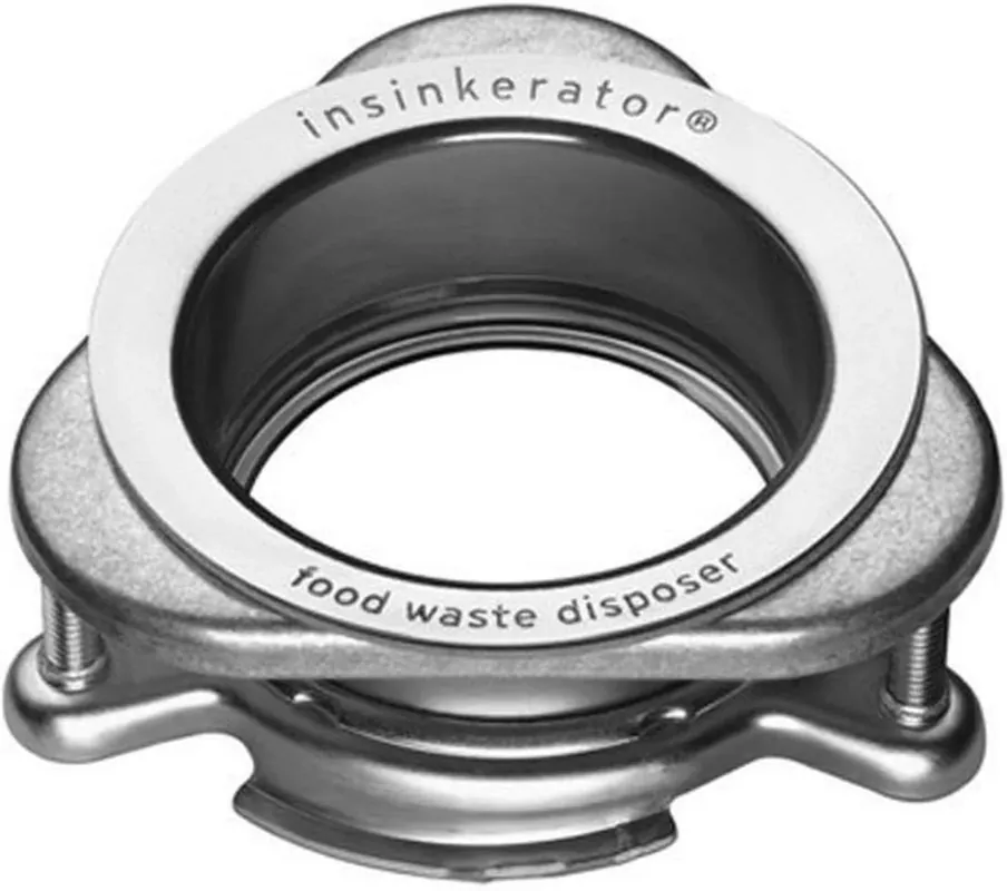 InSinkErator QLM-00 Flange Stainless Steel Quick Lock Mount No Size Crafted