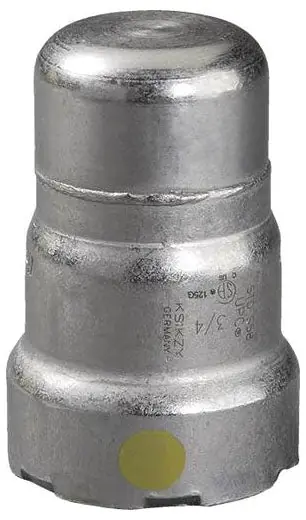 Viega 25741 MegaPressG Cap 125 PSI Carbon Steel 1 Inch Limited Time