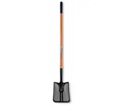 Authentic Hisco HIRPMSL Renegade 8-1/4 x 11-1/2 in. Double-Dipped #2 Round Point Shovel