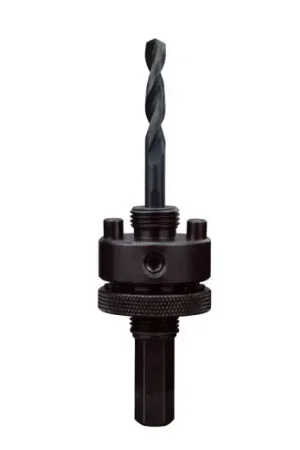 Milwaukee 49-56-7055 Large Thread Quick-Change Universal Hole Saw Arbor, 1-1/4 in and Larger Arbor, 7/16 in Buy Online