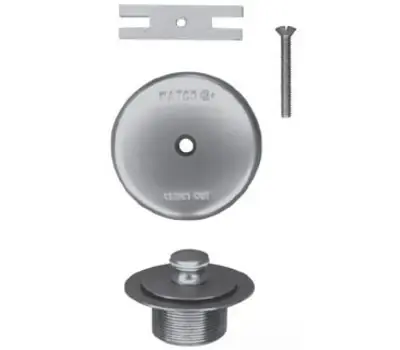 Reduced Price Watco 58190-WI Stainless Steel Lift and Turn Bathtub Stopper Wrought Iron