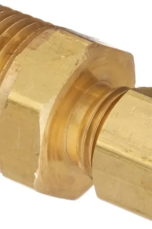 BrassCraft 68-4-6X 1/4 OD by 3/8 Inch Male Reducing Adapter Lead-Free Next Day Delivery