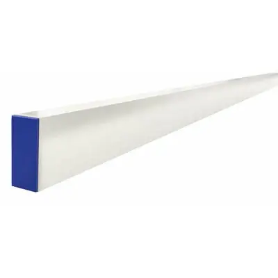 Bon 22-506 Reinforced Aluminum H Screed 1 1/2 x 3 1/2 x 6' With Plastic End Cap One Day Deal