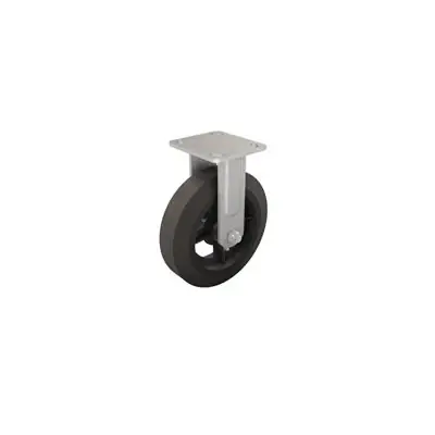 Bon 15-304 Caster 8 Solid Rubber Fixed Budget