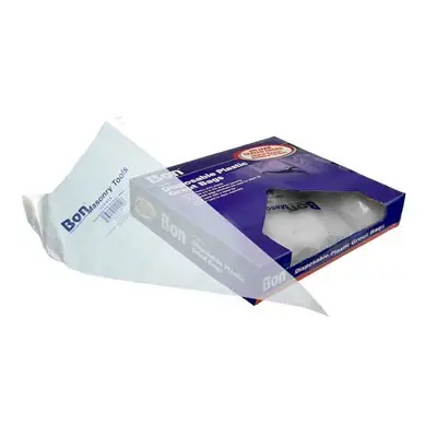 Bon 14-219 Disposable Plastic Grout Bags Package Of 50 Luxury