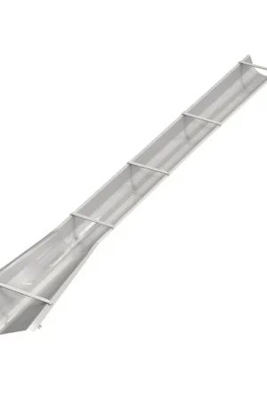 Popular Bon Pro Plus 12-814 Aluminum Flared End Concrete Chute - 12'