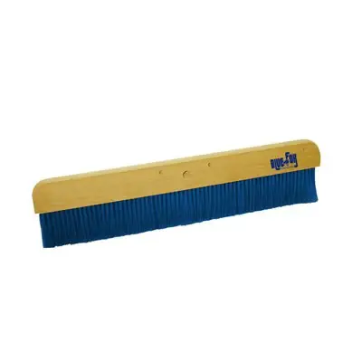 Today Only Bon 82-267 Concrete Finish Brush 24 Wood Block Medium Styrene Bristles