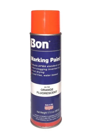 Bon 84-792 Marking Paint Fluorescent Orange 20 oz 12 Pack Buy Online