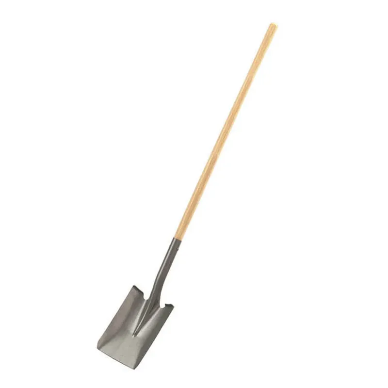 Low Price Bon Pro Plus 28-146 Closed Back Shovel - Square Point with 47 Wood Handle