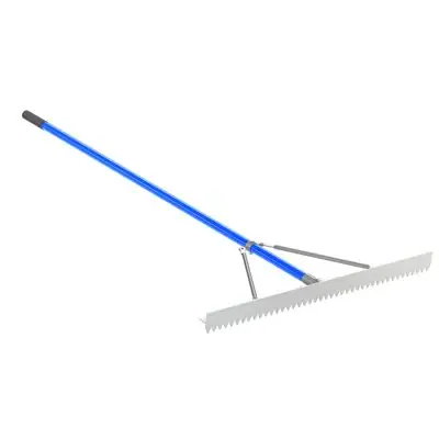 Bon 12-226 Sharp Tooth Lute Rake - 42 Blade with 6' Handle Price Cut
