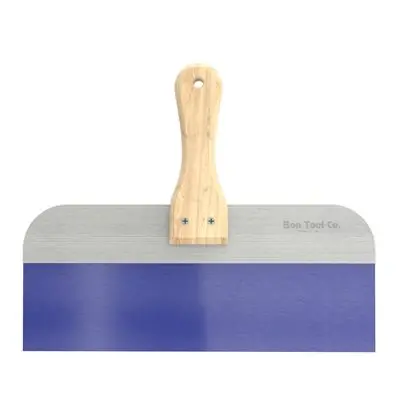 Authentic Bon Pro Plus 15-153 Taping Knife Blue Steel 12 x 3 Wood Handle