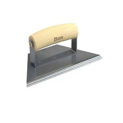 Bon 12-830 Tapered Edger - 8 To 3 - 1/4 Radius 3/8 Lip Wood Wave Handle Premium