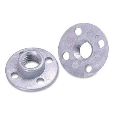 3M 7000120524 Disc Retainer Nut 1/2 inch Silver Affordable