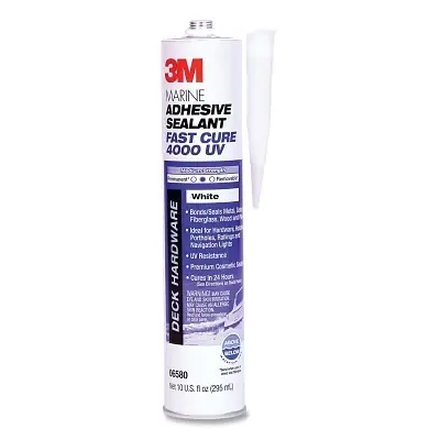 Deal 3M 7000046623 Marine Adhesive Sealant 4000 UV 295 ML Cartridge White