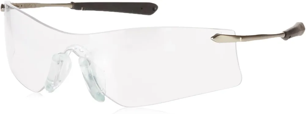 MCR Safety T4110AF Rubicon Safety Glasses Metal Temple w/Clr Anti-Fog Lens (12 Pair) Price Cut
