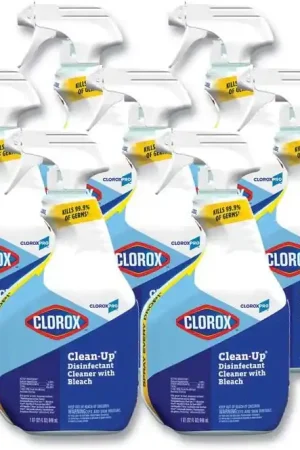 Clorox 35417 Clean-Up Disinfectant Cleaner with Bleach 32oz Smart Tube Spray 9/Carton Super Sale