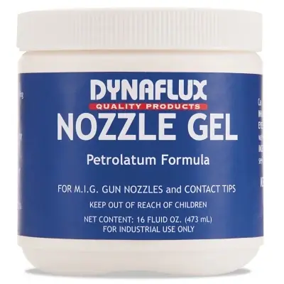 Best Seller Dynaflux DF731-16 Nozzle Gel Plastic Jar 16 oz Blue