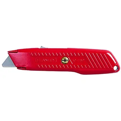 Stanley 10-189C Self-Retracting Utility Knife 5-7/8 in L Carbon Steel Orange New Arrival