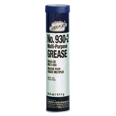 Lubriplate L0100-098 930 Series Multi-Purpose Grease 14 1/2 oz Cartridge NLGI Grade 2 Express Delivery