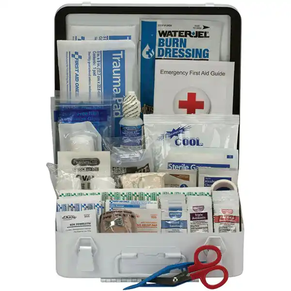 Price Drop First Aid Only 90564 First Aid Kit 50-Person ANSI A+ Weatherproof Metal Case