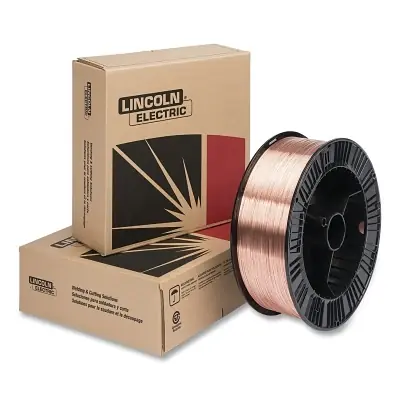 Best Seller Lincoln Electric LINED032926 SuperArc L-56 MIG Wire 0.030 inch dia 33 lb Plastic Spool Copper Coated Mild Steel