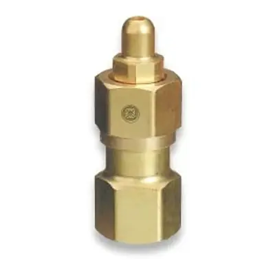 Buy Today Western Enterprises 828 Brass Cylinder Adaptor From CGA-346 Air To CGA-580 Nitrogen