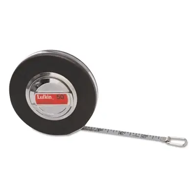 Crescent Lufkin C213DN Anchor Measuring Tapes 3/8 Inch x 50 Feet, 1/10 Inch Final Sale