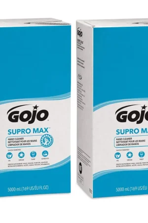 Brand New Gojo 7572-02 SUPRO MAX Hand Cleaner 5,000 mL Refill (Pack of 2) PRO TDX Dispenser