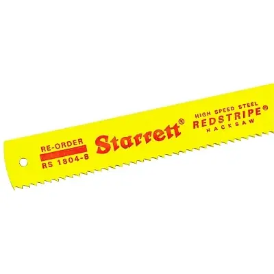 Buy Direct L.S. Starrett 40076 Redstripe HSS Power Hacksaw Blade 21 in 0.088 in Thick 6 TPI