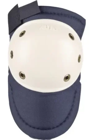 New Arrival Alta 50900 AltaPRO Knee Protector Pad Navy Cordura Nylon Fabric AltaGrip Fastening Hard Cap Round White
