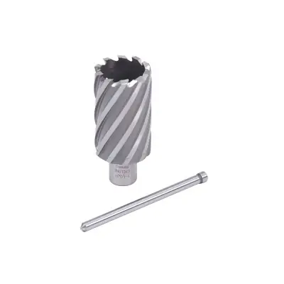 Evolution CC106L Cyclone HSS Premium Grade Annular Cutter 1-1/16 in Dia x 2 in Depth 3/4 in Weldon Shank Includes Pilot Pin Factory Price